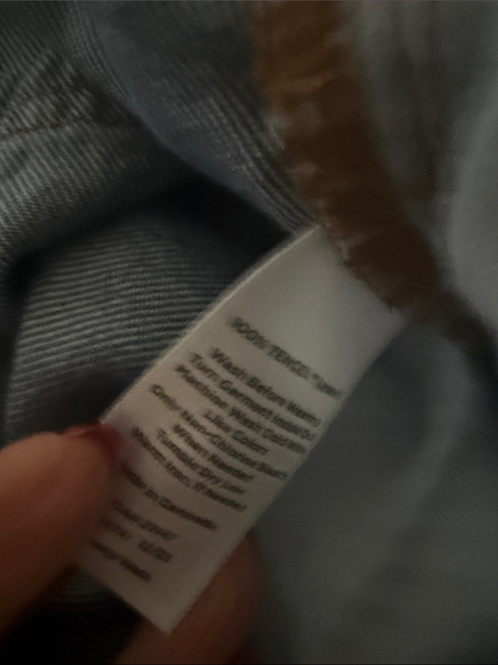 Talbots Blue Denim Drawstring Jogger Pants - Picture 8 of 8